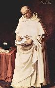 Francisco de Zurbaran Portrat des Fra Pedro Machado oil painting on canvas
